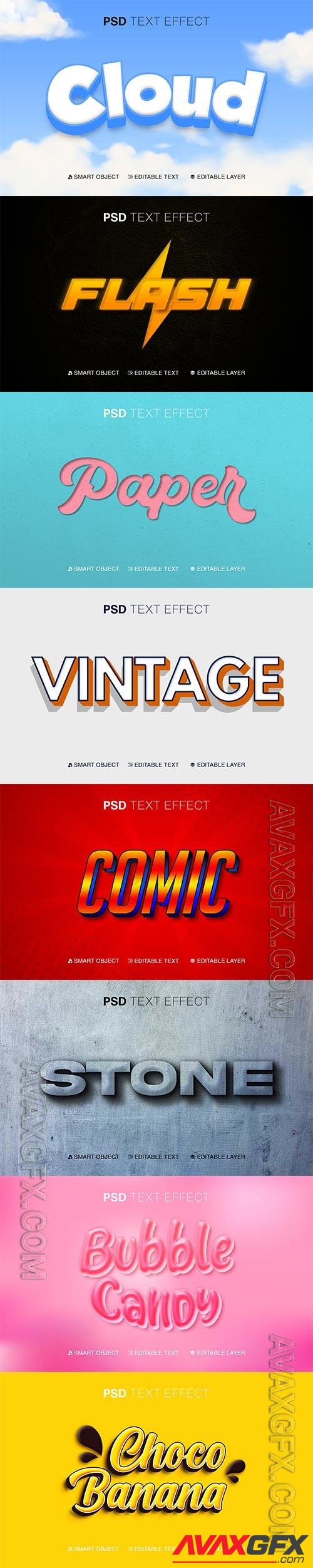 Psd text effect set vol 215