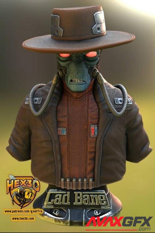 Cad Bane – 3D Printable STL