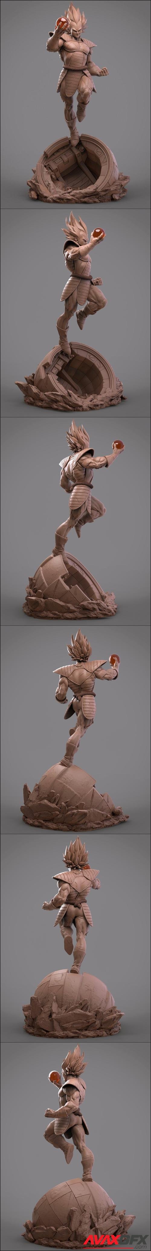 Vegeta Cristal – 3D Printable STL