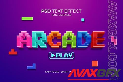 Arcade Game Text Effect MVFKLZX