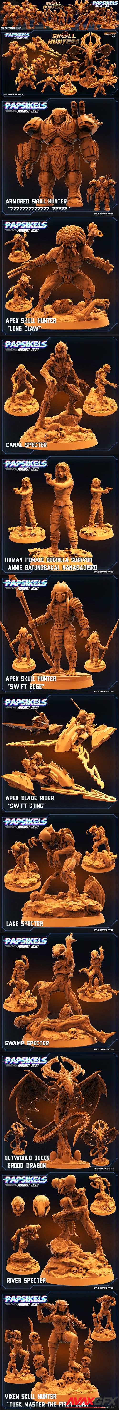 Papsikels Scifi - August 2021 – 3D Printable STL