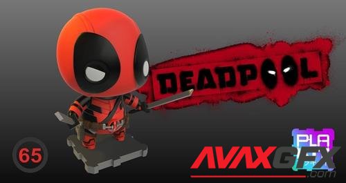 ﻿Deadpool – 3D Printable STL