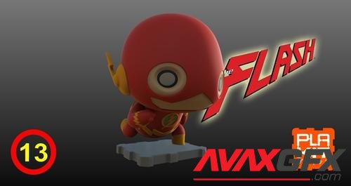 Dc the flash – 3D Printable STL