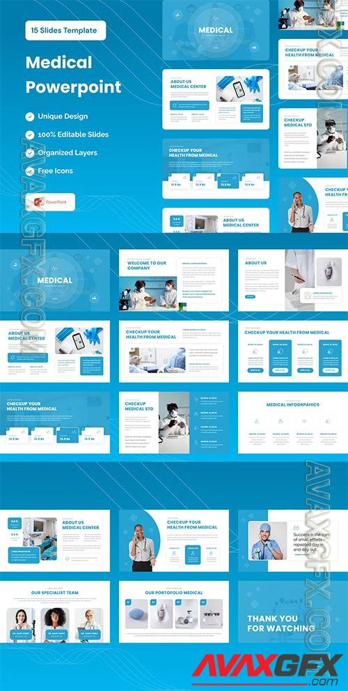 Medical Presentation Template - Powerpoint