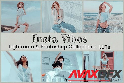 Insta Vibes Photoshop Actions LUTs - 7010312