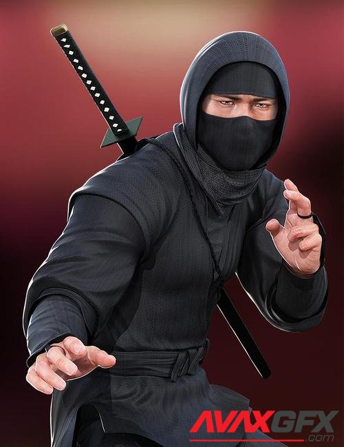 Ninja Animations for Genesis 8