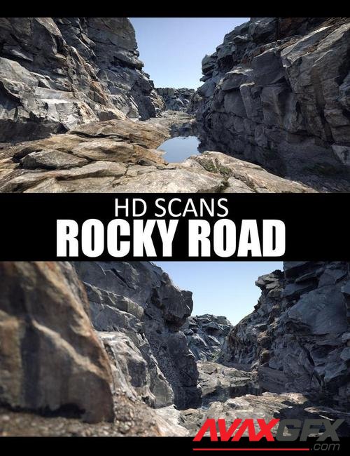 HD Scans Rocky Path