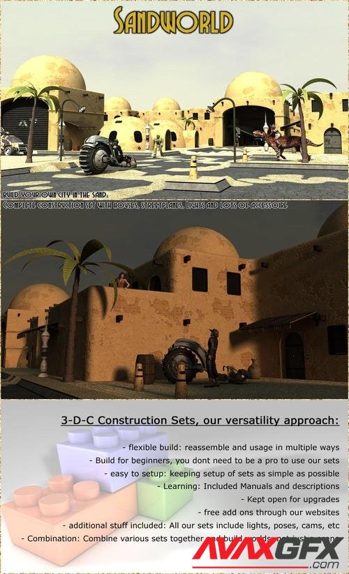 Sandworld City Construction Set