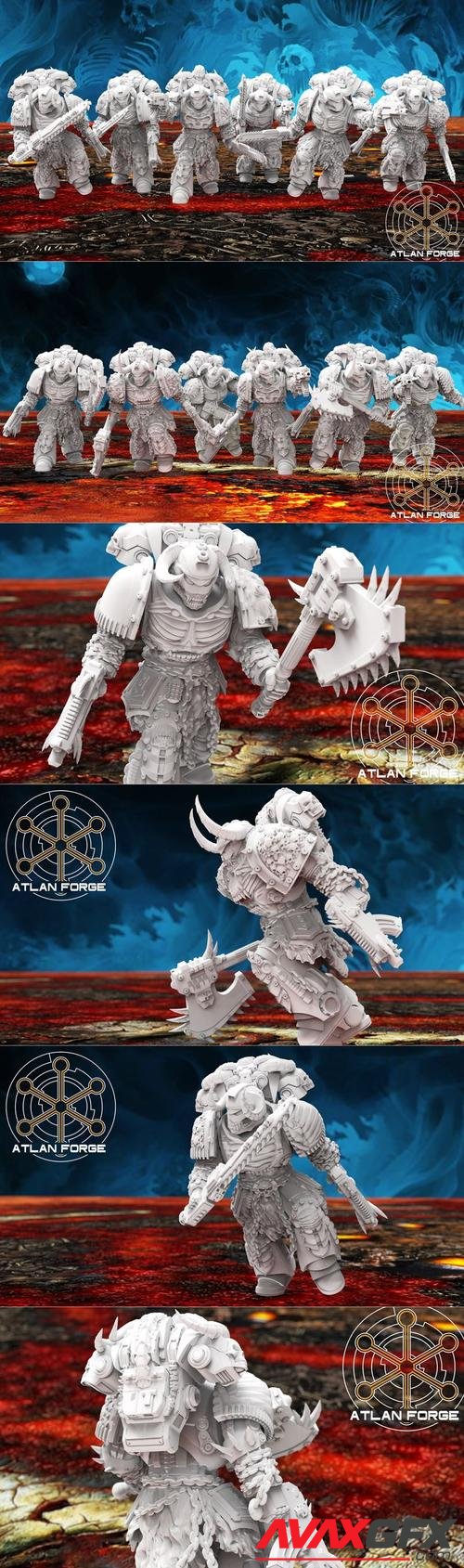 ﻿Knights Of Hades – 3D Printable STL