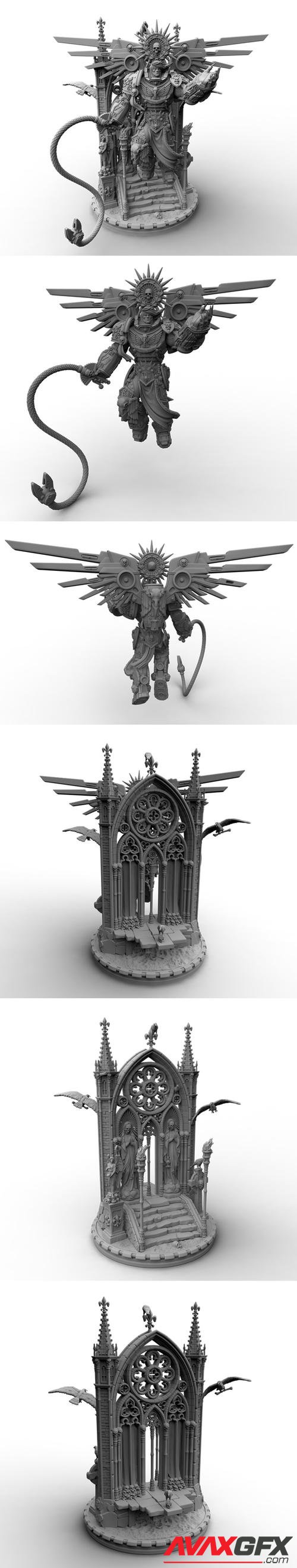 ﻿Heresylab - Lord of Deliverance – 3D Printable STL
