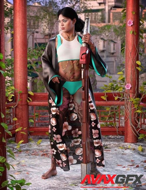 dForce Horizon Outfit for Genesis 8.1 Females