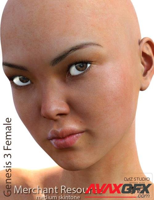 Genesis 3 Female Merchant Resource - Medium Skin Tone