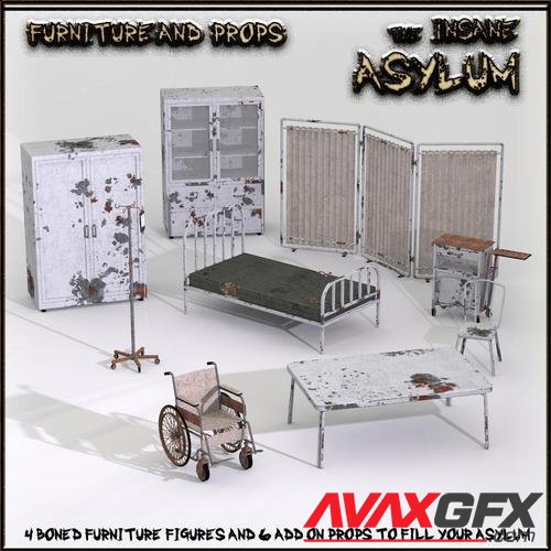 Insane Asylum 2: Furniture and Props