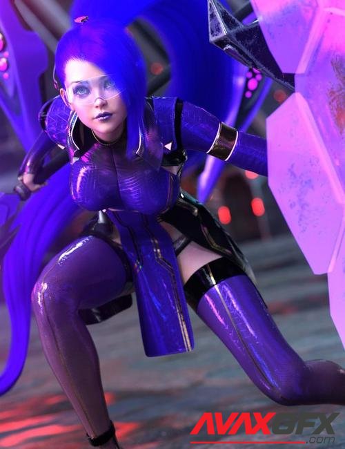 dForce Tenebris Outfit for Genesis 8.1 Females