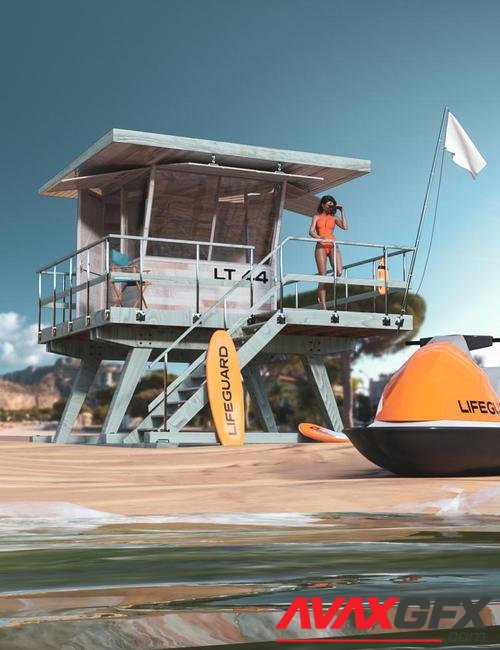 M8 Lifeguard Tower