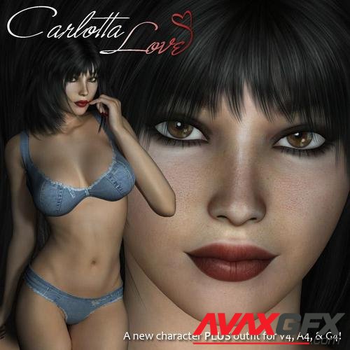 Carlotta Love Character for V4, A4, Girl4