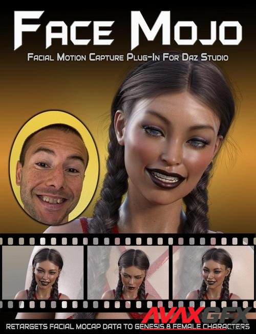 Face Mojo - Facial MoCap Retargeting for Genesis 8 Females