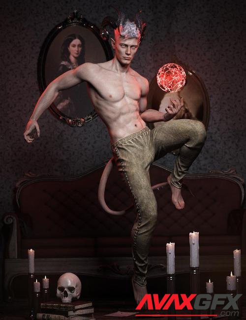 Hell Hunt Poses and Expressions for Torment 8.1 & Genesis 8.1 Male