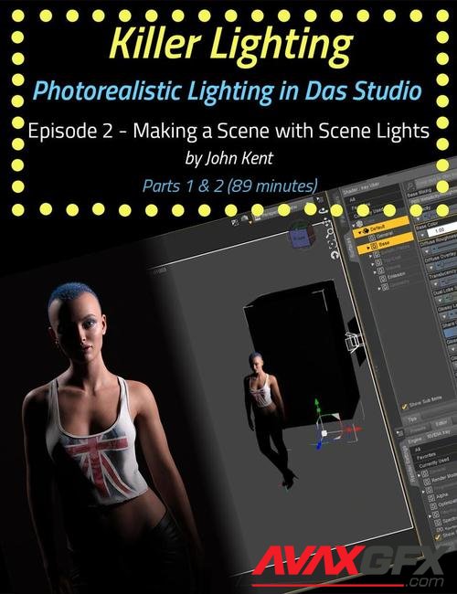 Killer Lighting - Lighting for Photorealistic Renders - Part 2 Making a Scene with Scene Lights