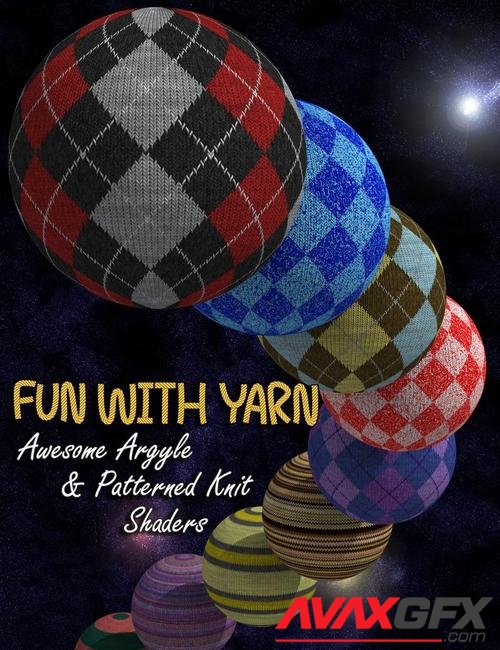 Fun With Yarn - Awesome Argyle and Patterned Knit Shaders
