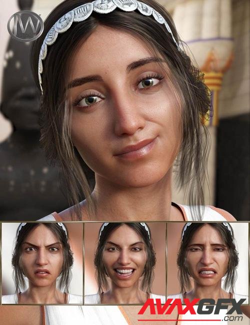 Fortunate - Expressions for Genesis 8 Female and Khemsit 8