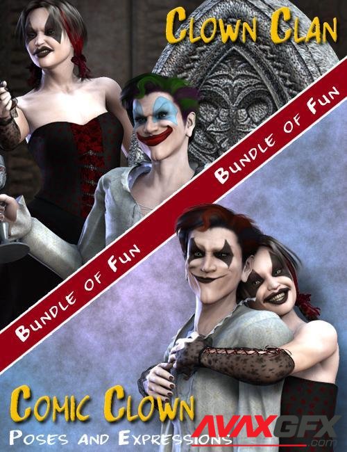 Comic Clown Clan Bundle