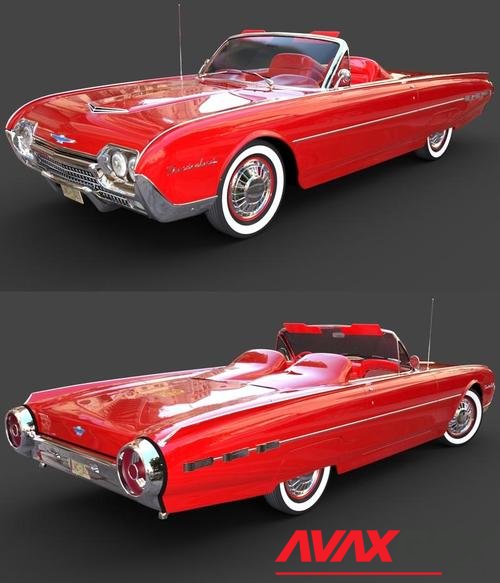 FORD THUNDERBIRD 1962 for DAZ