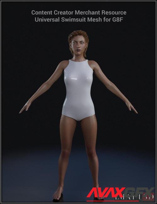 Universal Swimsuit Mesh for G8F - Content Creator MR