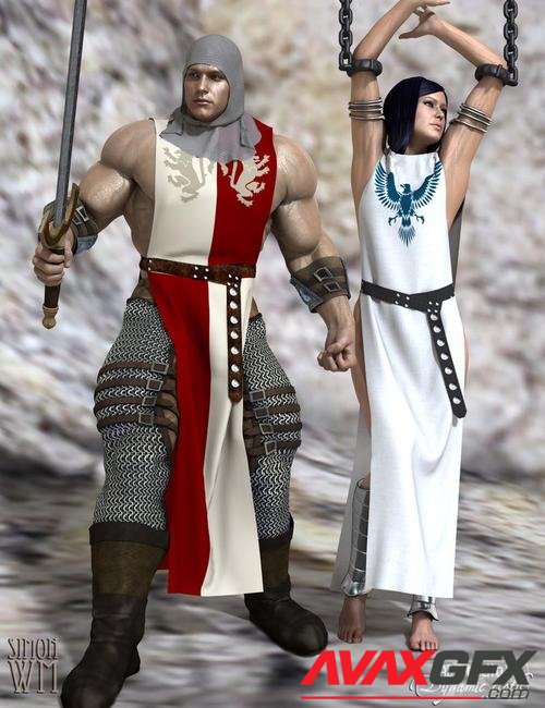 Medieval Fantasy - Dynamic Clothes for Genesis and Genesis 2