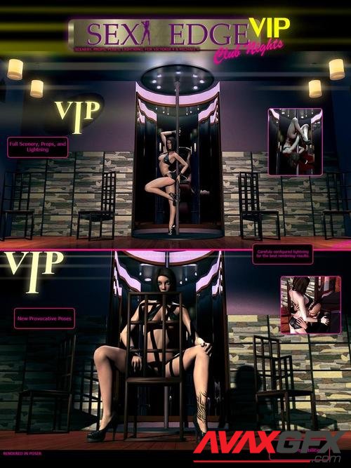 Y3DJLL SexyEdge Club Nights VIP V4/M4