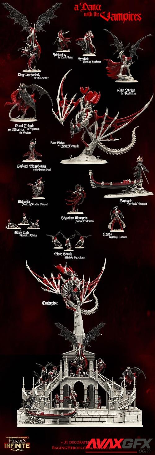 ﻿Heroes Infinite A Dance With The Vampires and update February 2022 – 3D Printable STL