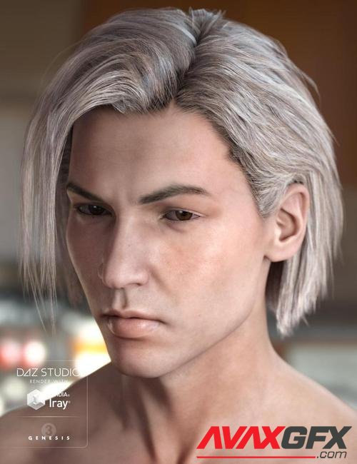 Dax Hair for Genesis 3 Male(s) & Female(s)