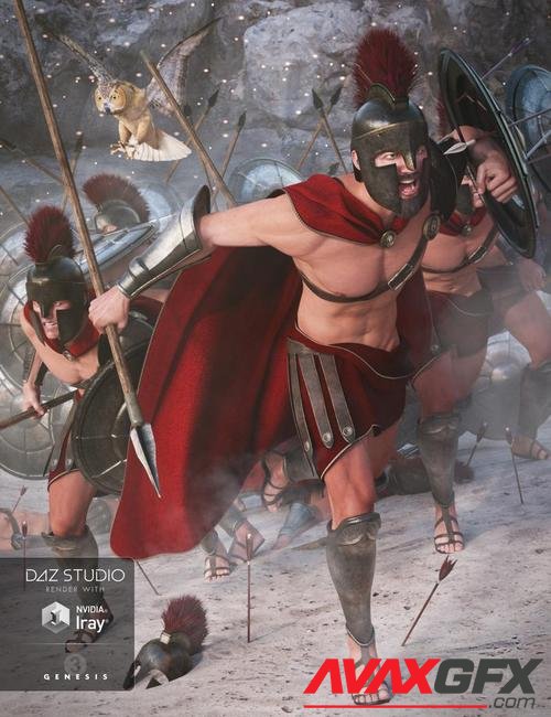 Spartan Warrior for Genesis 3 Male(s)