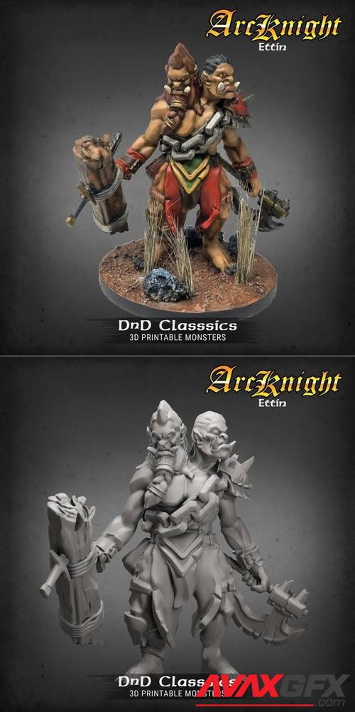 ﻿Ettin Timberwood – 3D Printable STL