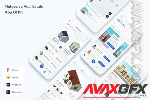 Metaverse Real Estate App UI Kit JN6F4NG