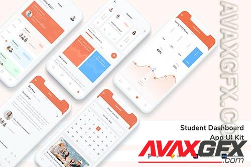 Student Dashboard App UI Kit PUBCY9D