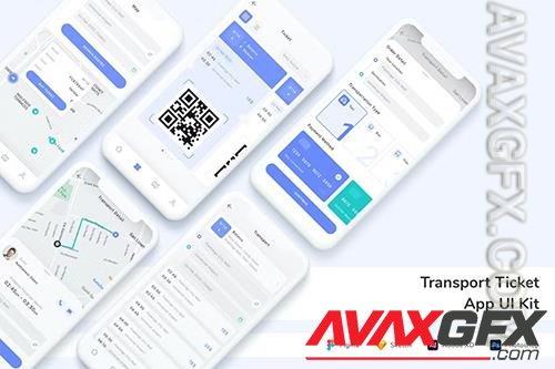 Transport Ticket App UI Kit 9BRGV7F
