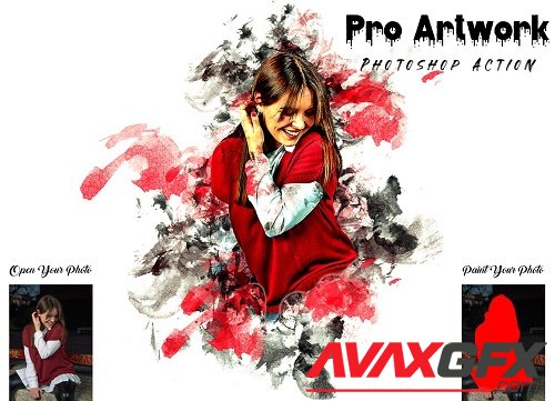 Pro Artwork Photoshop Action - 7019698