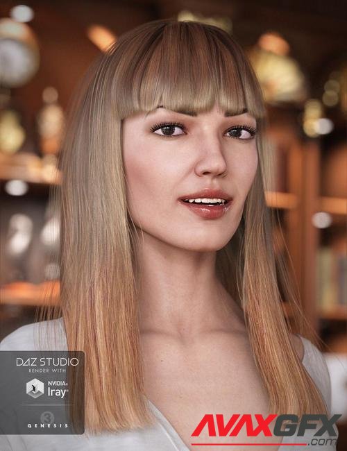 Avelyn Hair for Genesis 3 Female(s)