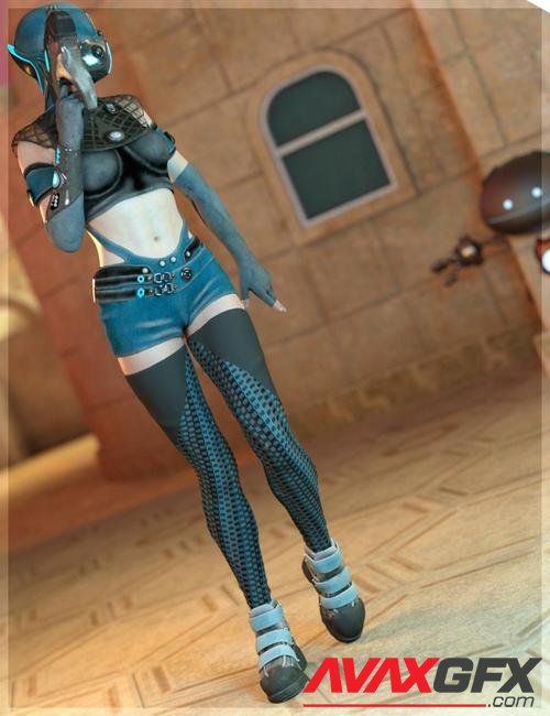 BlindXLook Textures Addon for Genesis 8 Female