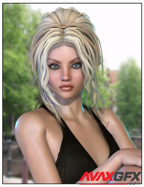 ValenTina Hair for Genesis 2 Female(s)
