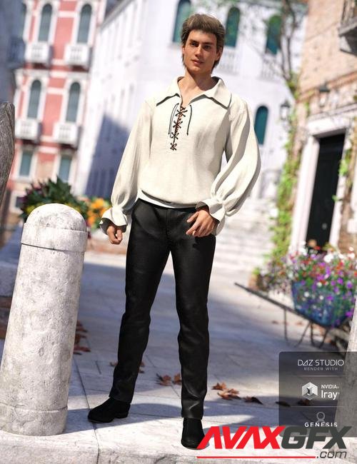 Contemporary Romeo Outfit for Genesis 8 Male(s)