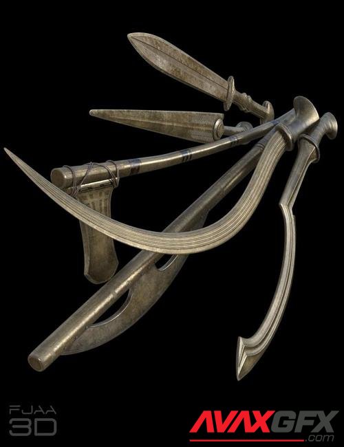 Royal Egyptian Weapons for Genesis 8