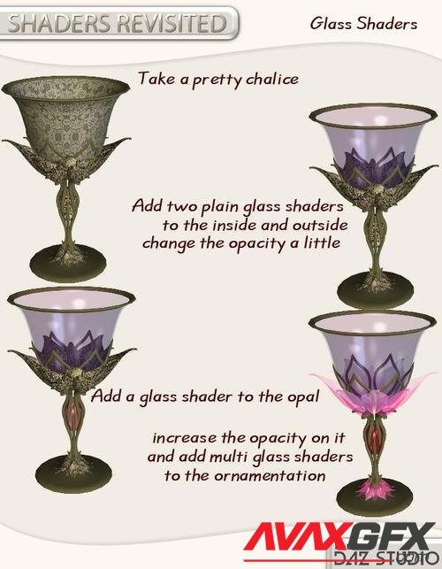 Shaders Revisited - Glass shaders for DAZ Studio