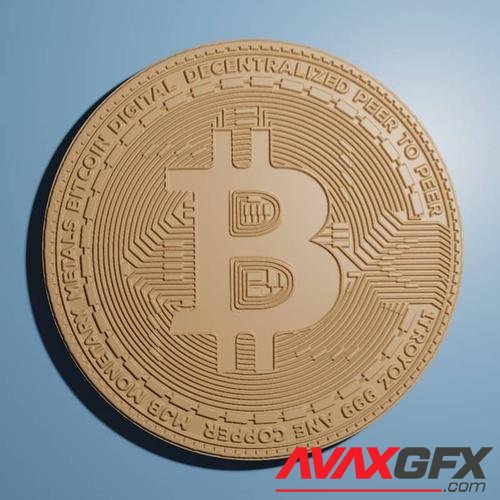 Bitcoin – 3D Printable STL