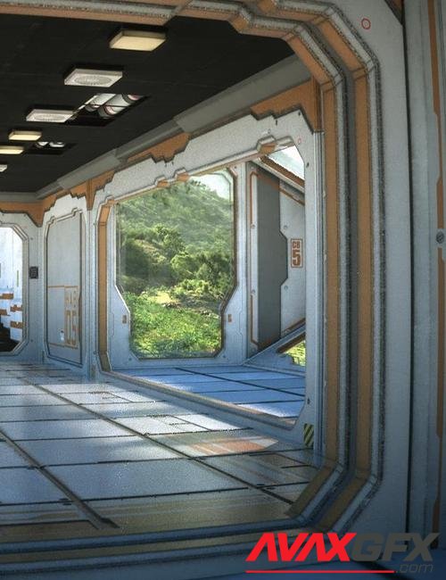 Sci Fi Crew Quarters