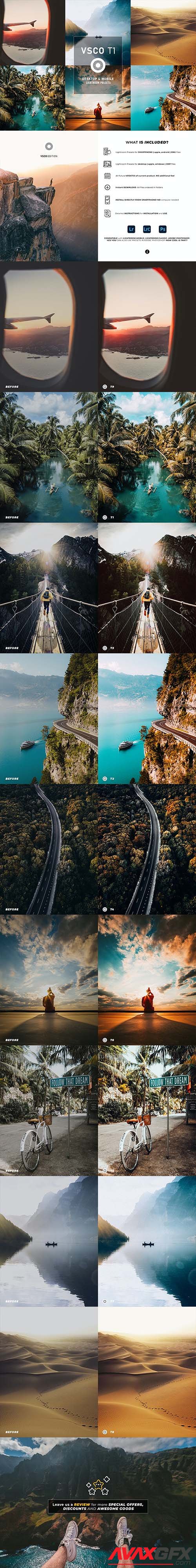 GraphicRiver - Lightroom Presets VSCO Travel 35601199