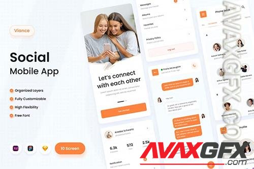 Viance - Social Mobile App