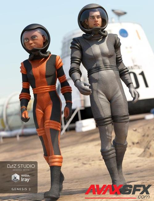 Retro Space Suit Textures