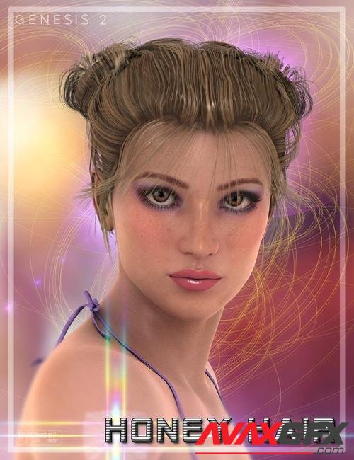 Honey Hair for Genesis 2 Female(s)